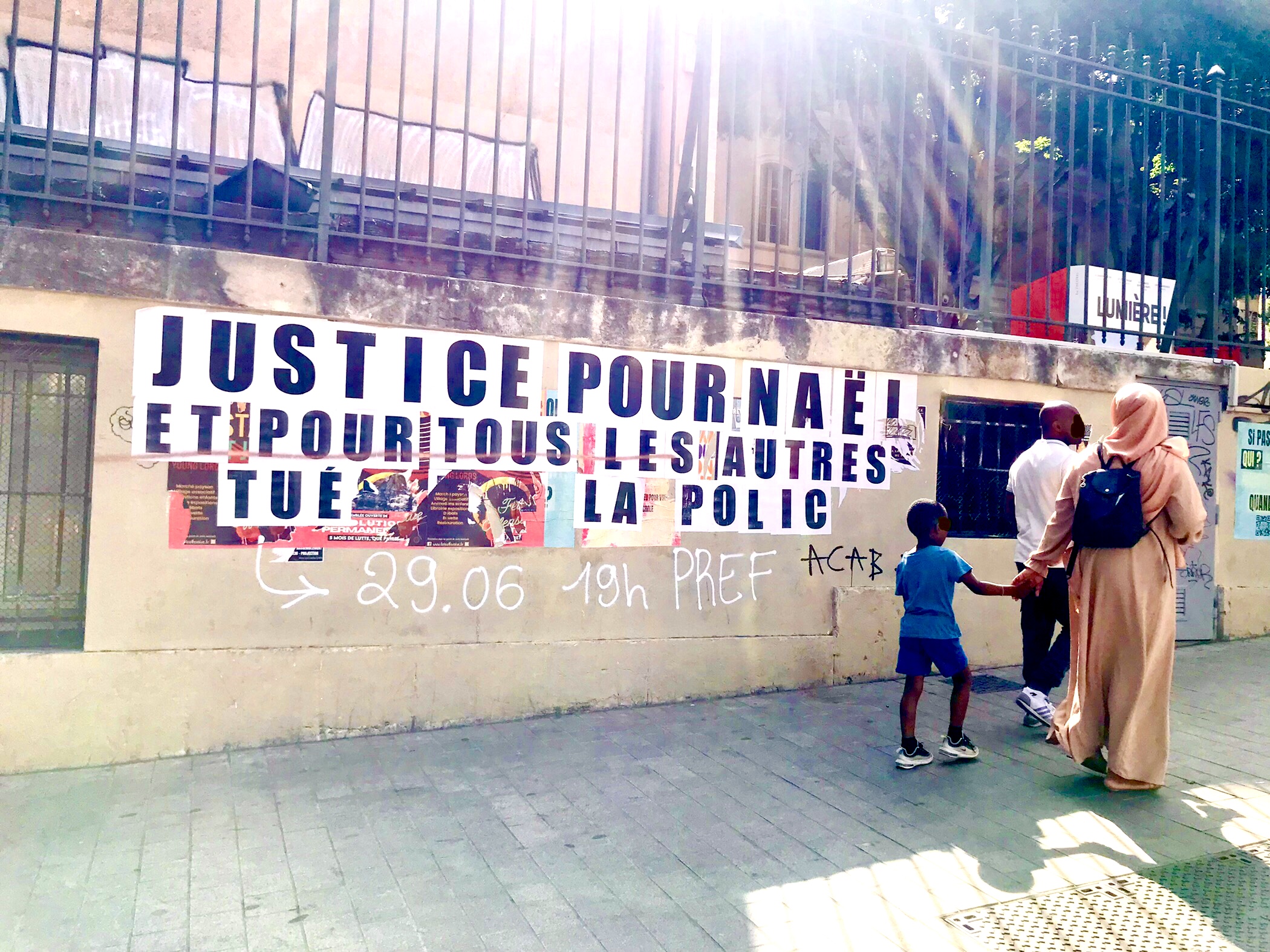 Proteste gegen Polizeigewalt in Marseille