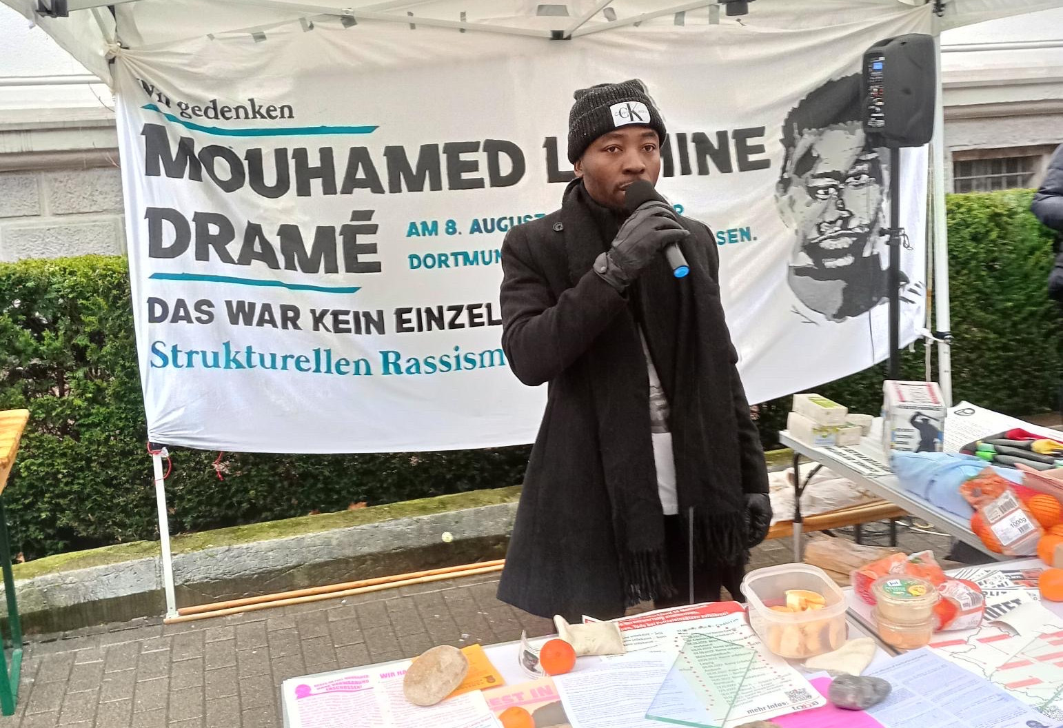 Prozessauftakt im Fall der Tötung von Mouhamed Lamine Dramé in Dortmund: 