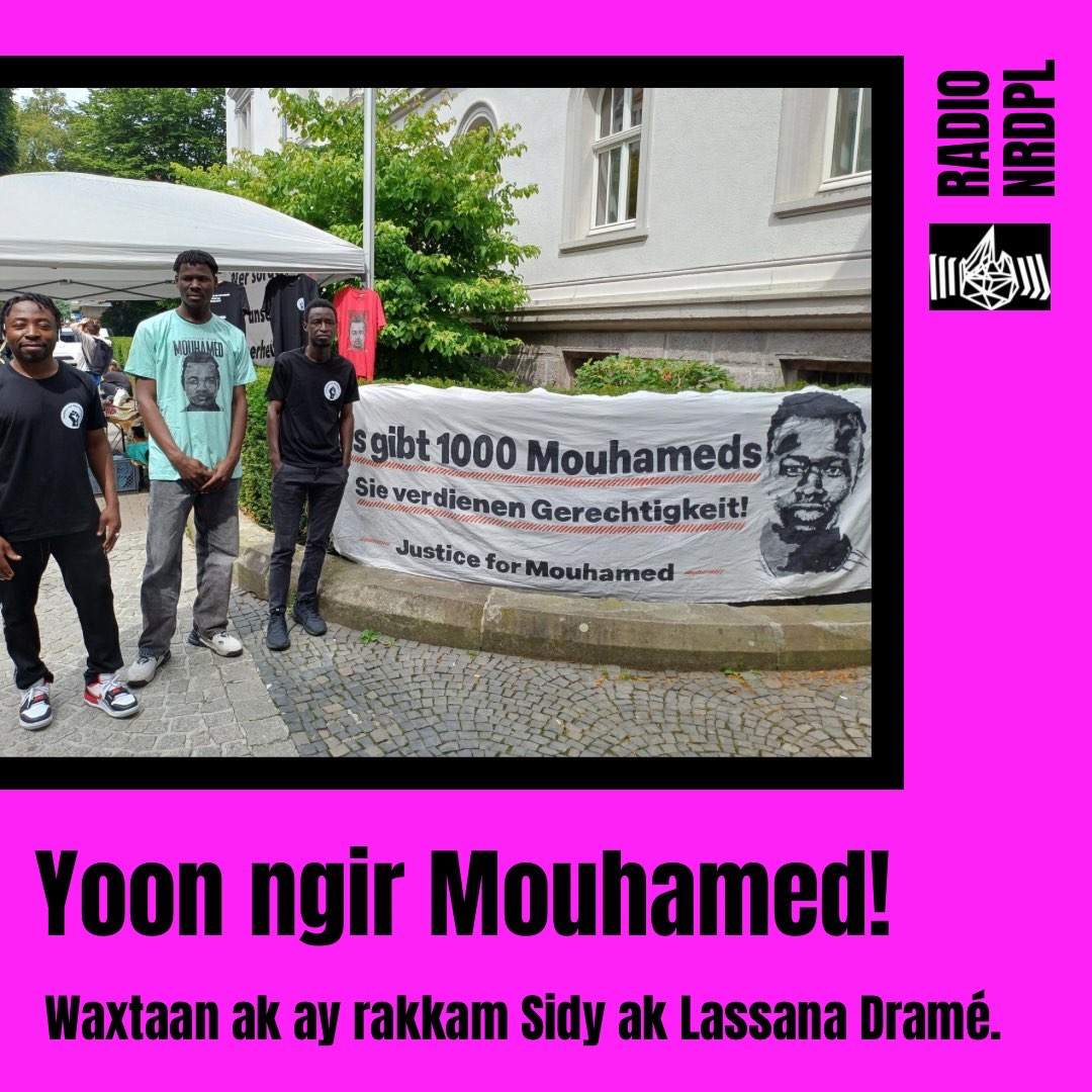 Yoon ngir Mouhamed! Waxtaan ak ay rakkam Sidy ak Lassana Dramé