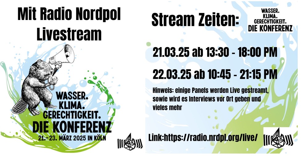 Internationale #Wasserkonferenz live bei #radionordpol